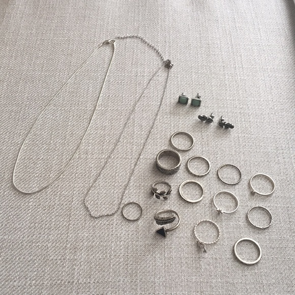 Jewelry - Jewelry Bundle with Rings and Necklaces